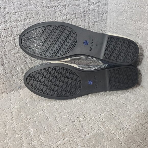 Rothy’s The Flat Cap Toe Black Slip On Round Toe Shoes Women's Size US 6, 8 - Picture 5 of 10